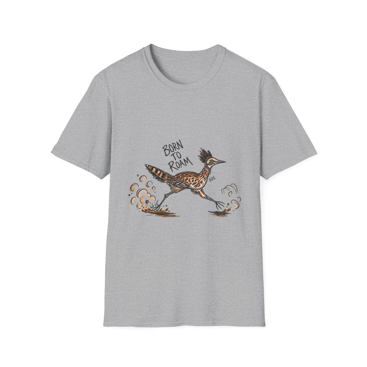 Born to roam roderunner T-shirt with color
