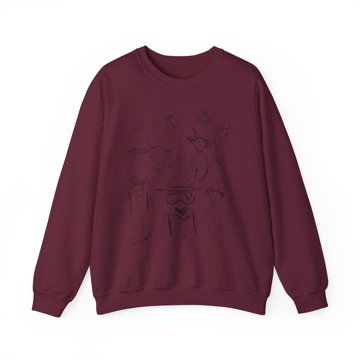 Unisex Heavy Blend™ Crewneck Sweatshirt The American west