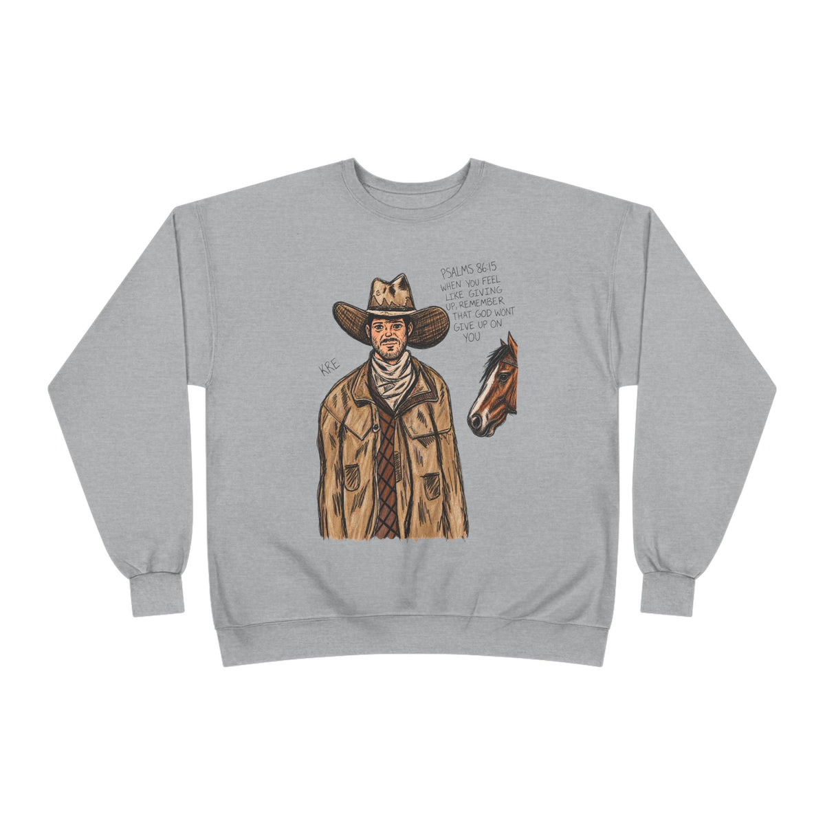 Psalms 86:15 crewneck