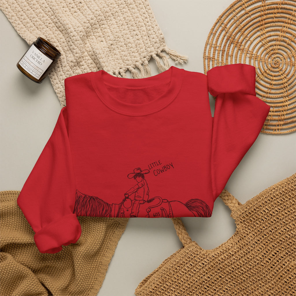 Little cowboy crewneck