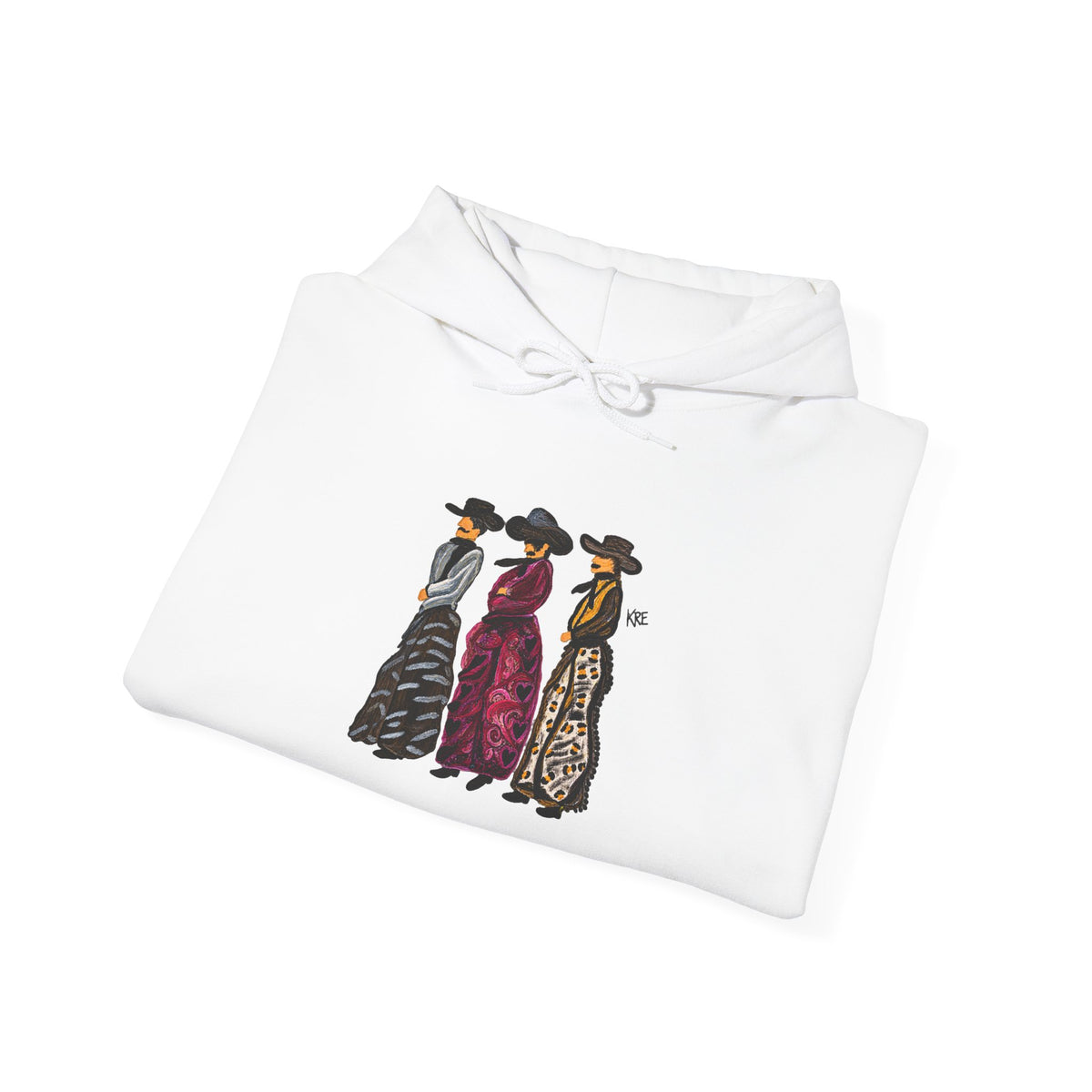Cowboy in style hoodie