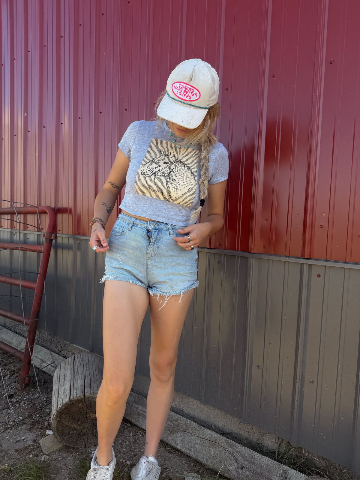 Zebra baby tee