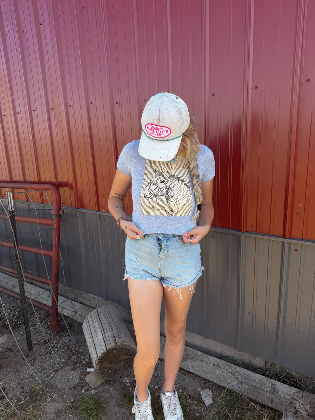 Zebra baby tee
