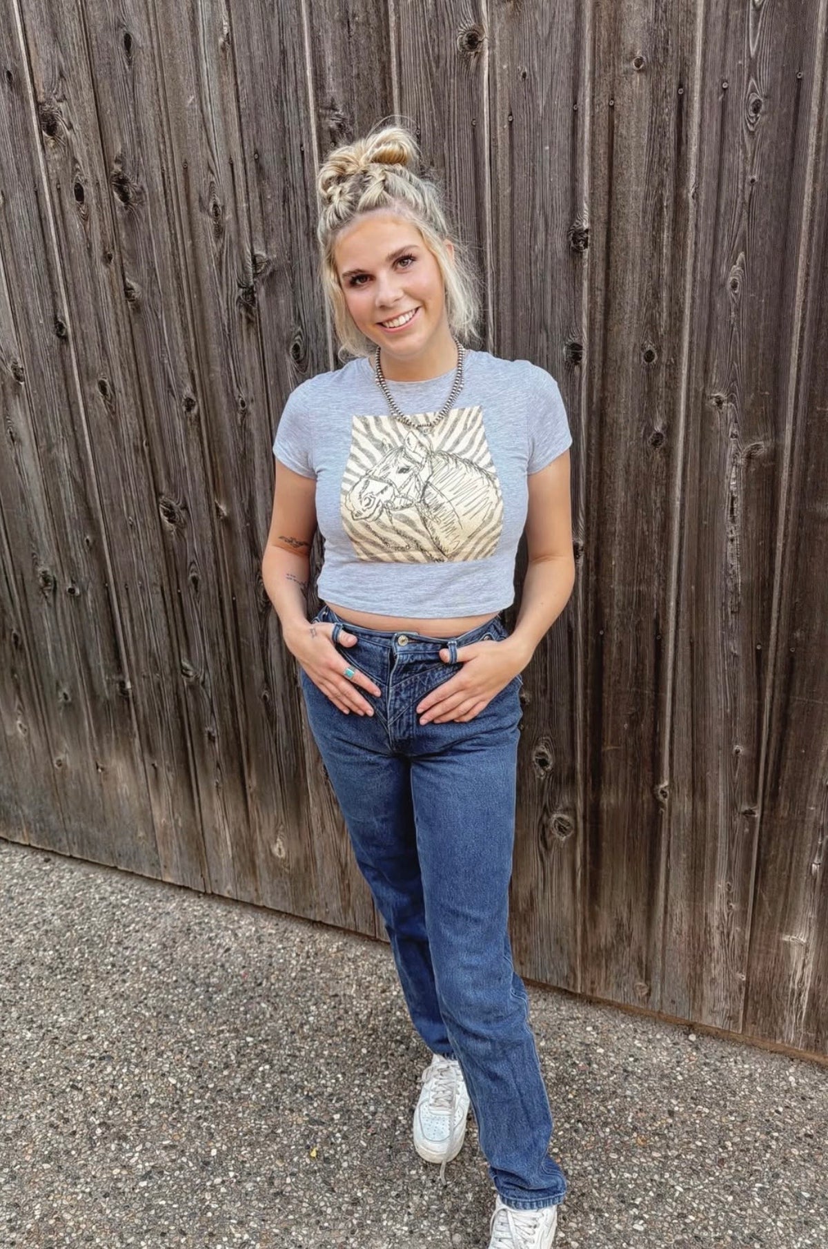 Zebra baby tee