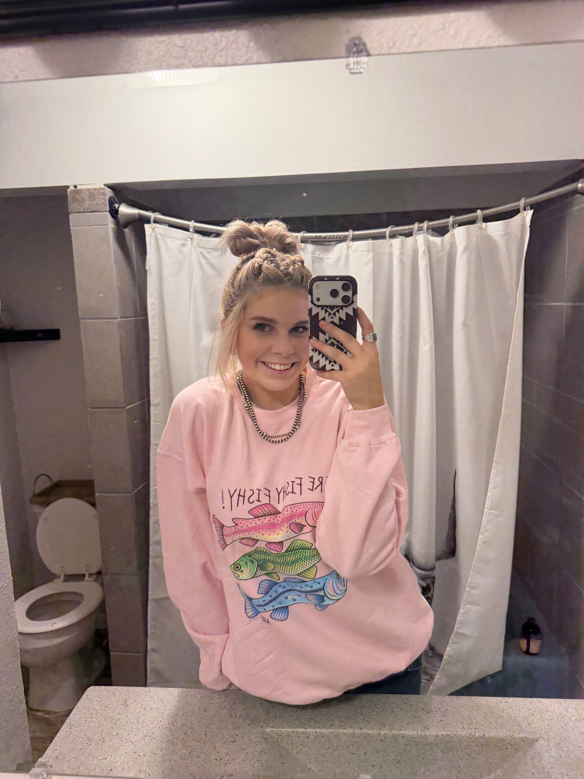Here fishy fishy sweatshirt