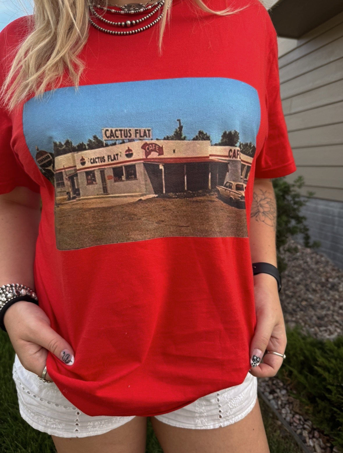 Vintage cactus flat  T-Shirt